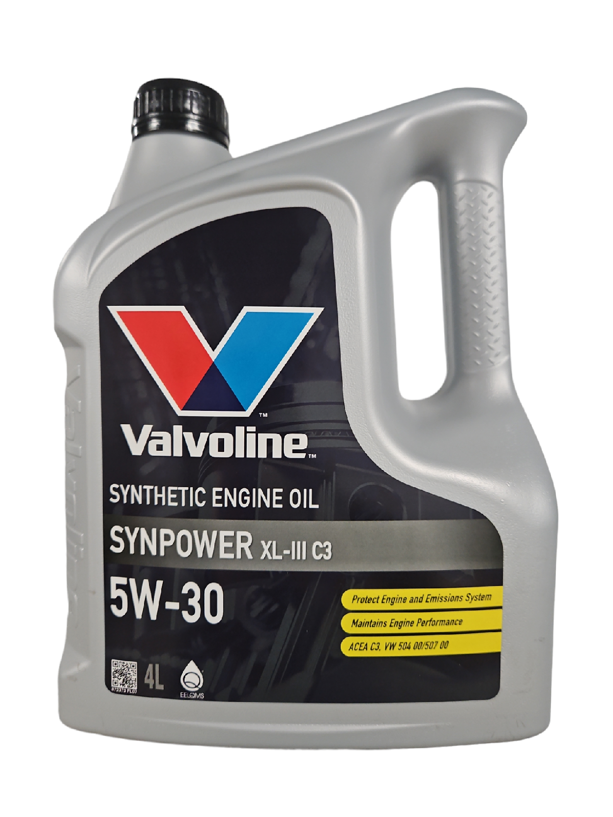 Синтетическое моторное масло VALVOLINE SynPower XL-III C3 5W-30, 4 л