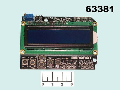 Радиоконструктор Arduino дисплей 1602 + клавиатура