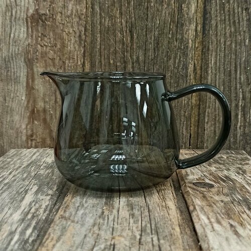 Молочник, кувшин для сливок, чахай Дымчатый, 370 мл