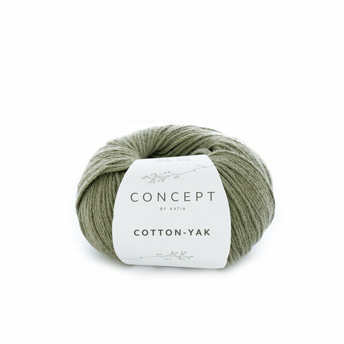 Пряжа для вязания Katia Cotton-Yak (107 Pale green)