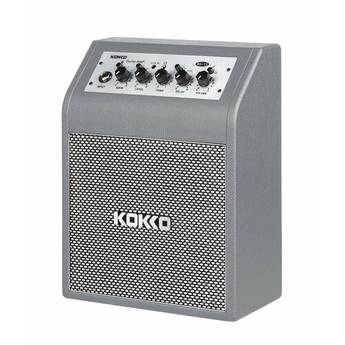 Kokko KG-15-GY Mini Bomb Гитарный комбоусилитель портативный, 15 Вт, серый kg 15 mini bomb гитарный комбоусилитель портативный 15вт kokko