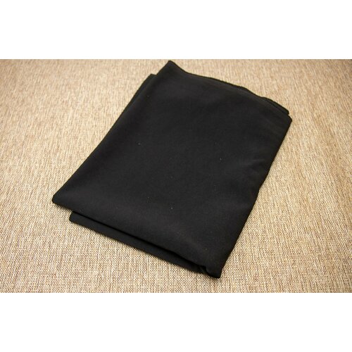 Костюмная ткань Монсерат черная отрез 15м 850₽