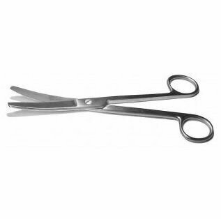 фото Ножницы тупоконечные вертикально-изогнутые 165 мм