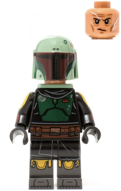 Минифигурка Lego Boba Fett - Repainted Beskar Armor, Jet Pack sw1245
