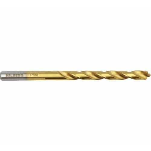 фото Сверло по металлу 7.0x109(69) мм cobalt 5% top hilberg co070