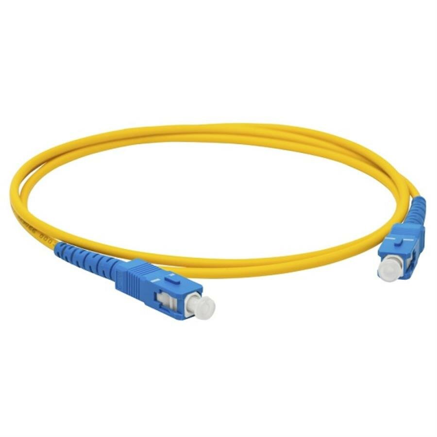 фото Патч-корд оптический (optic patch cord) SC/UPC-SC/UPC одномодовый (singlemode, sm) 0.5 метра