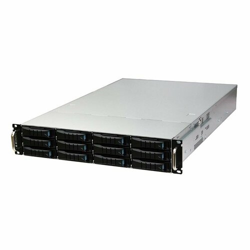 aic rsc 2et Корпус AIC Серверный RSC-2ET, 2U, 12x 3.5 hot-swap bays, tool-less 3.5 and 2.5 HDD tray, 800W CRPS redundant power supply, 2x 15mm 2.5HDD