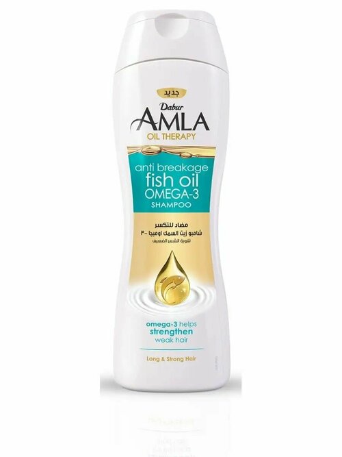 Крем -шампунь д/волос Anti BreakageFish oil Omega-3 Shampo(против ломкости с рыбьим жиром) 400мл