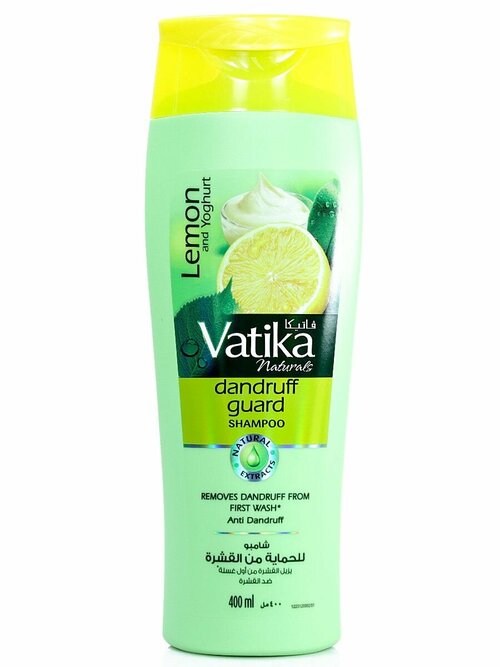 Шампунь для волос Dabur VATIKA Naturals Dandruff Guard против перхоти, 400 мл