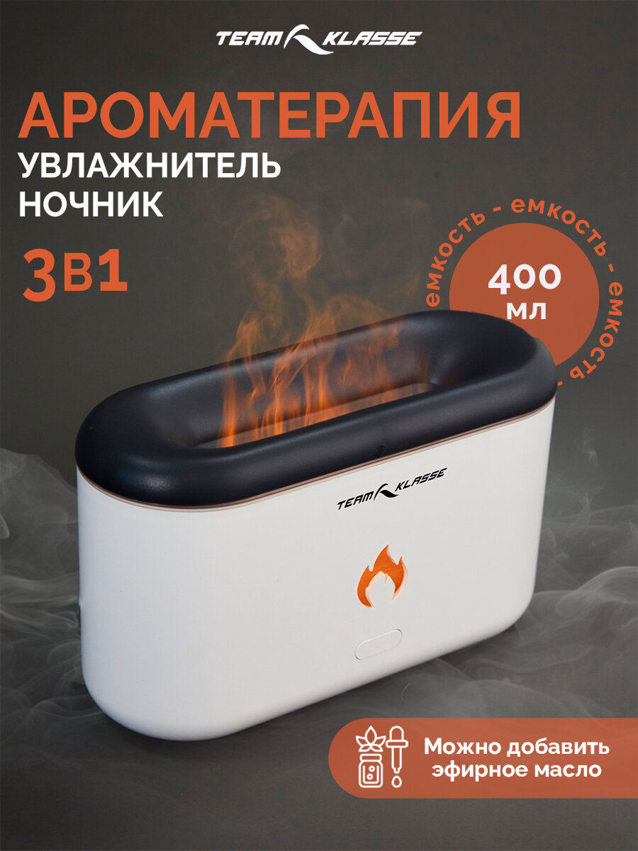 Аромадиффузор электрический для дома (Увлажнитель воздуха) Team Klasse RD1907, 0,3л