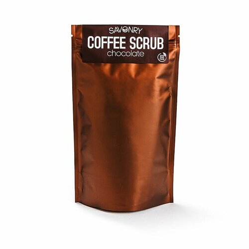 фото Savonry скраб для тела coffee scrub шоколадный