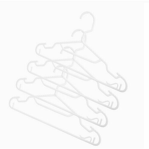 Плечики в комплекте 4штуки экспертхаус цвет белый р46 549₽