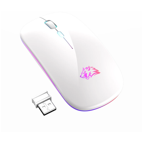 Беспроводная компьютерная мышь Wolf X15 Bluetooth24G usb с RGB подсветкой 690₽