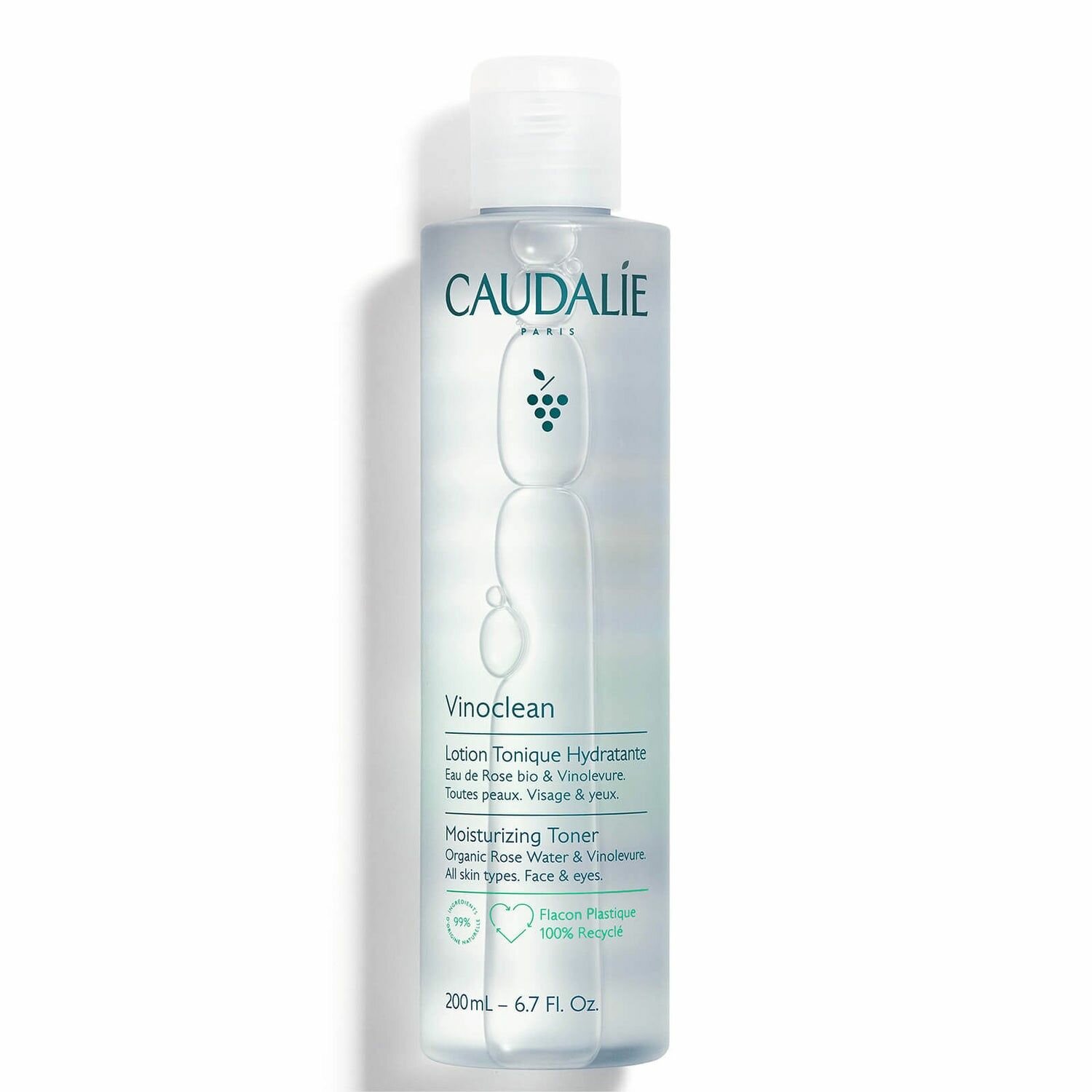 CAUDALIE Увлажняющий тоник Vinoclean Moisturizing Toner (200 мл)