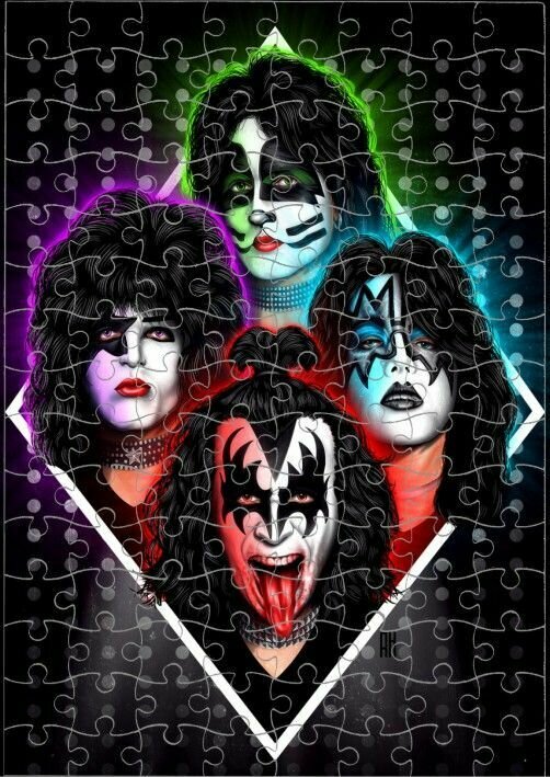 Пазл Kiss, Кисс №10