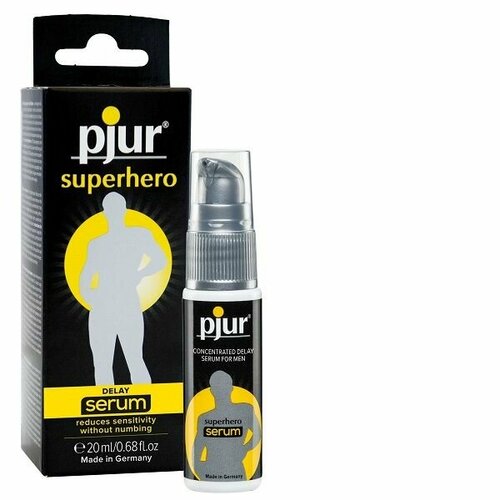 Сыворотка-пролонгатор pjur SUPERHERO Delay Serum - 20 мл.