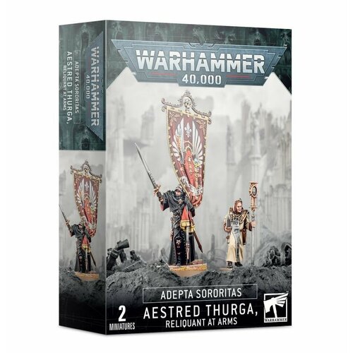 Набор миниатюр для настольной игры Warhammer 40000 - Adepta Sororitas: Aestred Thurga Relinquant at Arms