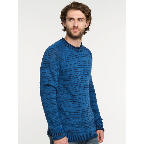 Свитер BE YOU, размер 46, синий свитер be you размер 46 серый