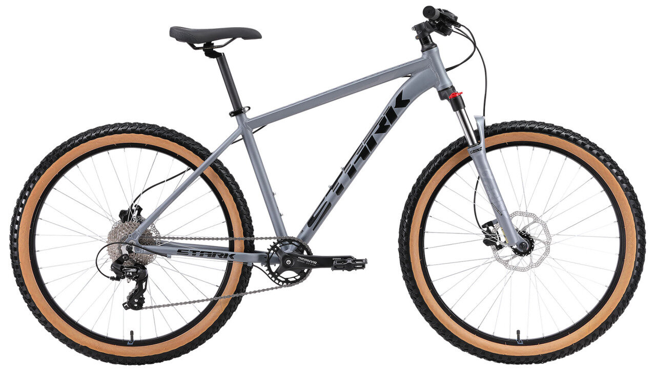 Горный велосипед Stark Hunter 27.2+ HD (2024) 18" Серо-фиолетовый (165-174 см)
