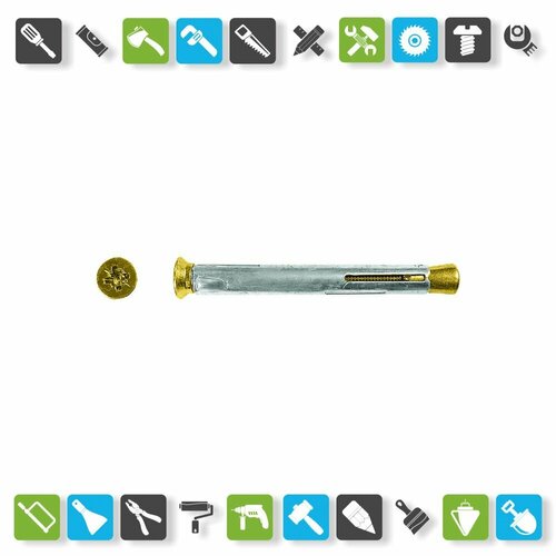 Дюбель рамный металлический SWFS М10х132 мм 100 шт 6135₽