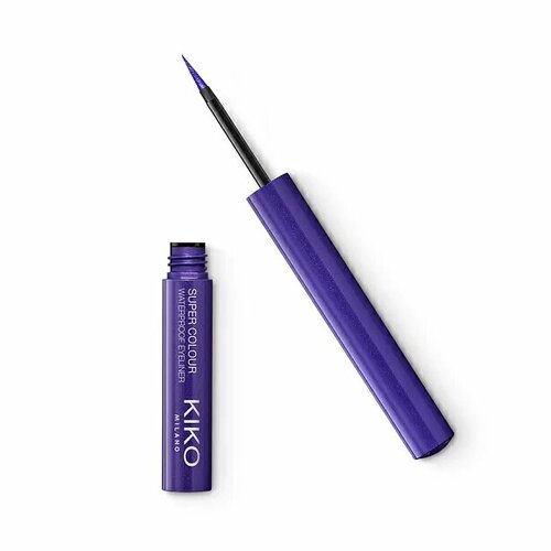 Kiko Milano Подводка для глаз SUPER COLOUR WATERPROOF EYELINER, 05 Violet