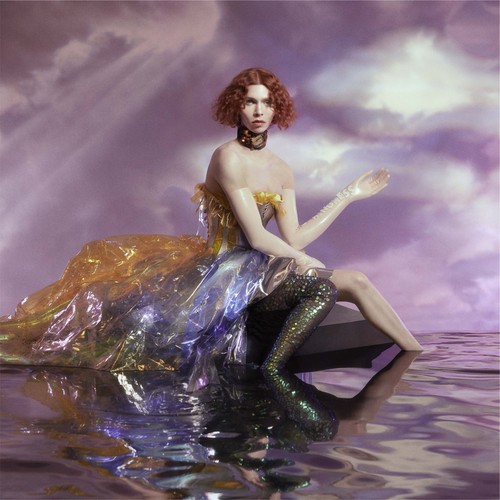 Sophie – Oil Of Every Pearl's Un-Insides (Red Vinyl) domino superorganism world wide pop coloured vinyl lp