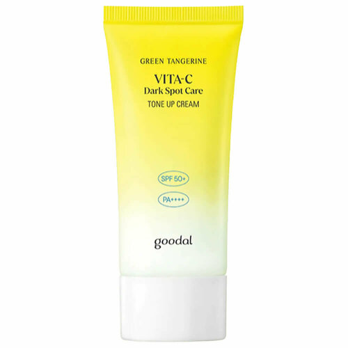 Солнцезащитный крем с витамином С Goodal Green Tangerine Vita C Dark Spot Tone Up Sun Cream 50 мл 1914₽
