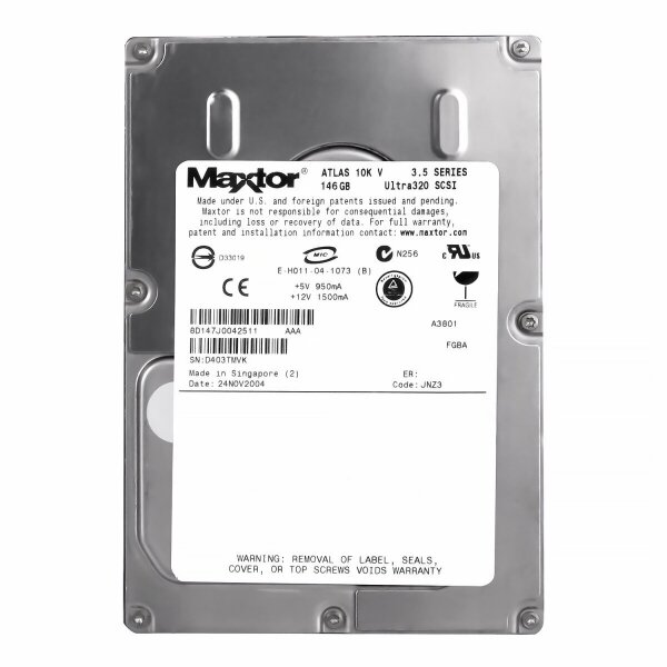 Жесткий диск Maxtor 8D147J0 146Gb U320SCSI 3.5" HDD