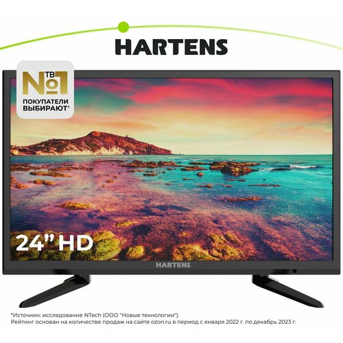Hartens HTV-24HDR06B 24", серый металлик
