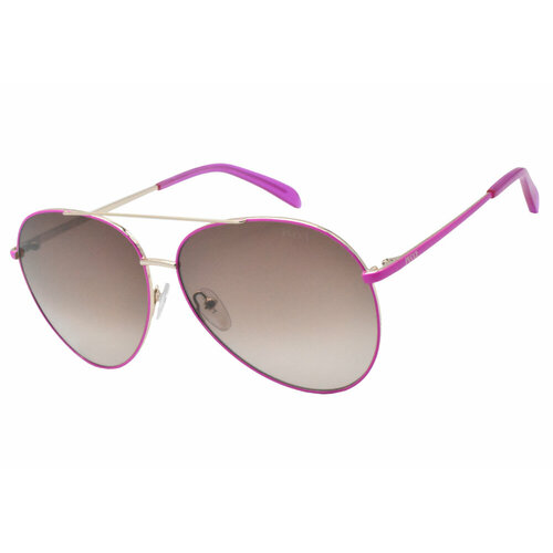 Солнцезащитные очки Emilio Pucci EP 206, коричневый, розовый