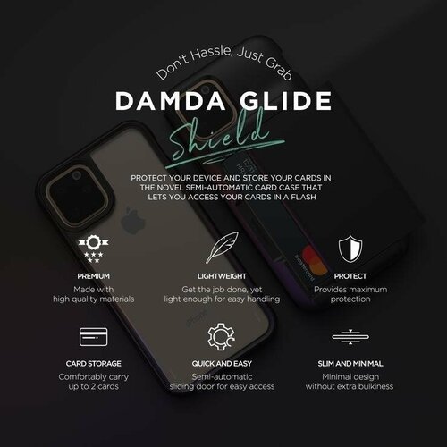 Чехол VRS Design Damda Glide Shield для iPhone 11 Pro White Pink-Blue чехол vrs design damda glide shield для iphone 11 pro white pink blue
