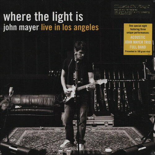 Mayer John Виниловая пластинка Mayer John Where The Light Is: John Mayer Live In Los Angeles mayer john виниловая пластинка mayer john battle studies