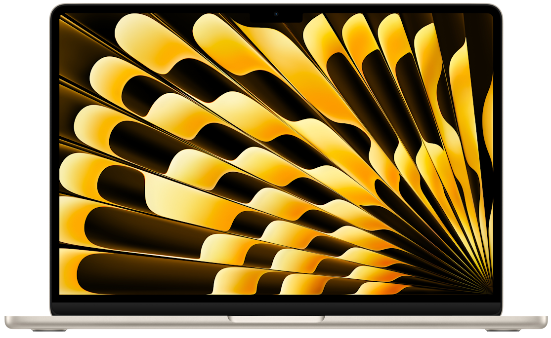 Ноутбук Apple MacBook Air 13.6 2024 (M3, 8c CPU, 10c GPU) 8Gb 512Gb Starlight (сияющая звезда) MRXU3