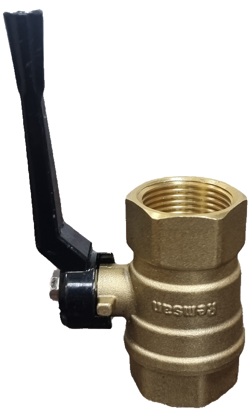 Кран латунный 3/4 вн. р./вн. р с длинной ручкой Remsan