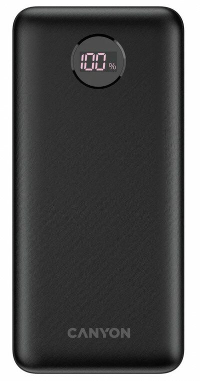 Портативный аккумулятор Canyon CNE-CPB2002B, 20000mAh, черный