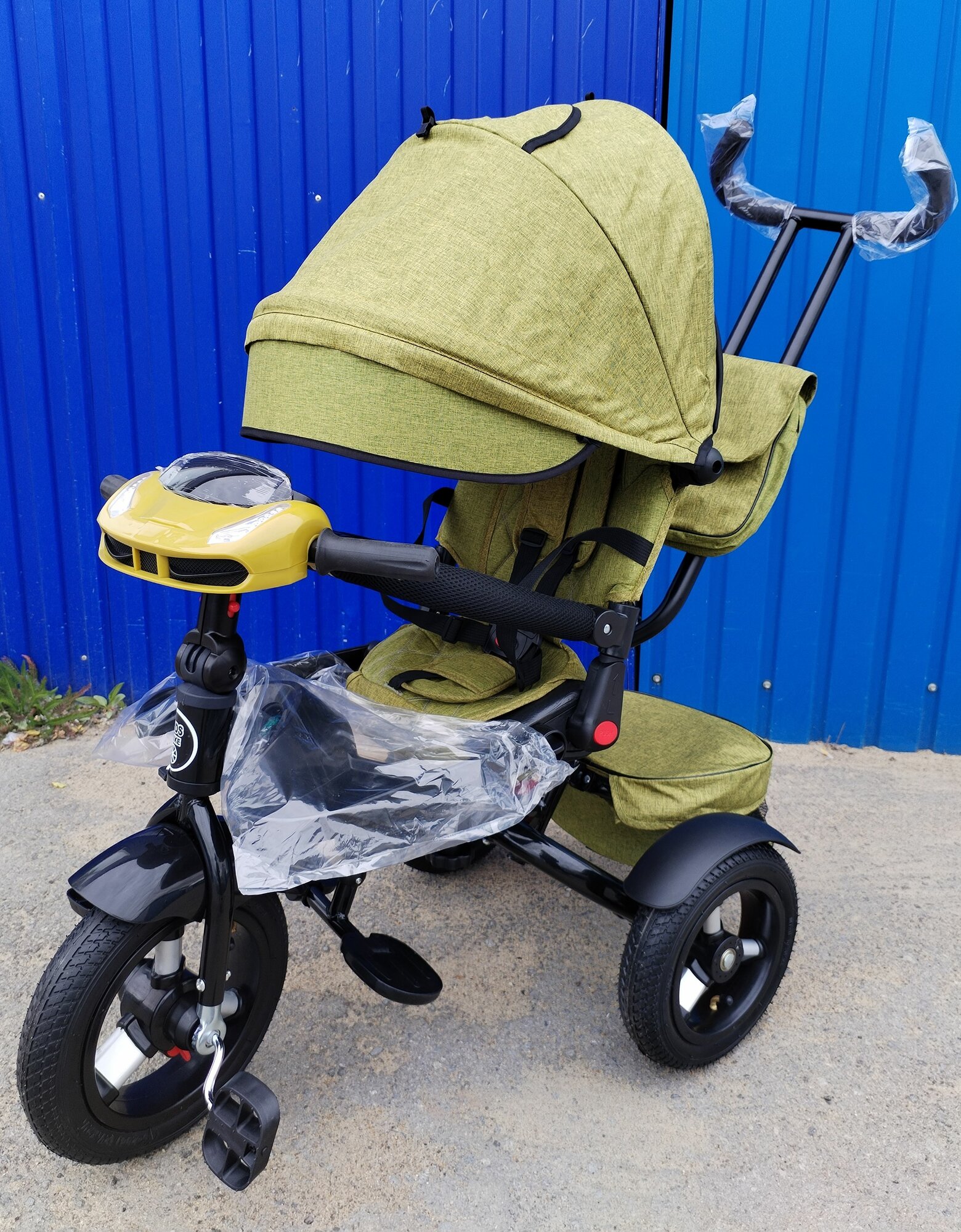 Детский трехколесный велосипед с поворотным сиденьем Kids Trike