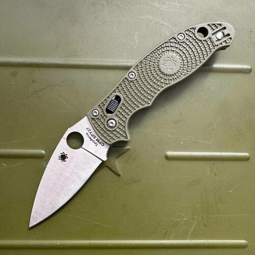 Складной нож Spyderco Manix 2 Grey, длина лезвия 8.5 см складной нож spyderco manix 2 101pbbk2