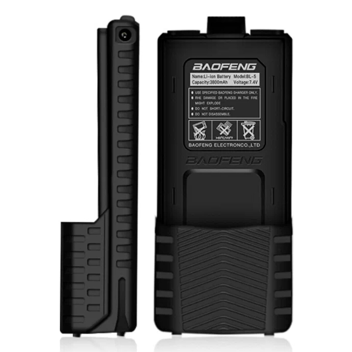 Аккумулятор повышенной емкости для рации Baofeng UV-5R (3800 mАч)