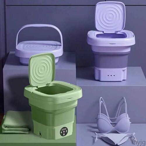 Портативная мини стиральная машина складная ведро 65 литров 189000₽