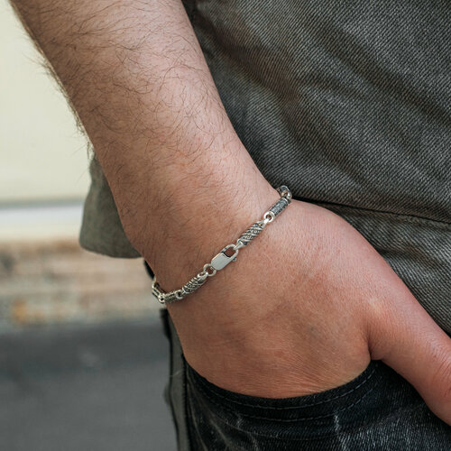 Браслет-цепочка Леона Серебряный браслет 