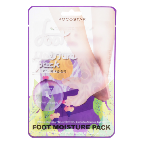 Kocostar Увлажняющая маска-уход для ног Foot Moisture Pack Purple фиолетовая 16 мл 1 шт