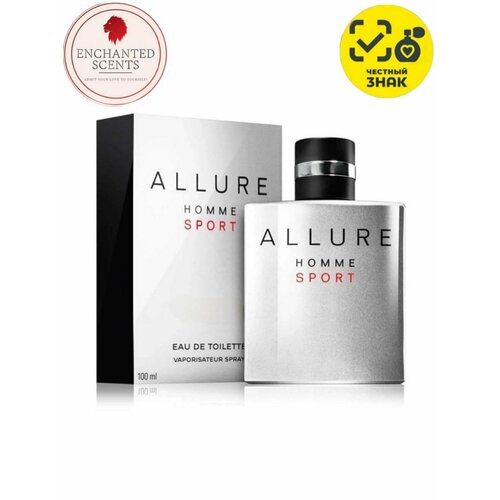 Парфюмерная вода Allure Homme Sport, ENCHANTED SCENTS\Алюр хом спорт\,100мл. парфюмерная вода enchanted scents absolutely blooming абсолют блюминг 75мл