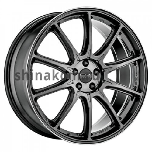 Колесный диск OZ Hyper XT HLT 9x20 5*112 ET52 66,56 Star Graphite Diamond Lip