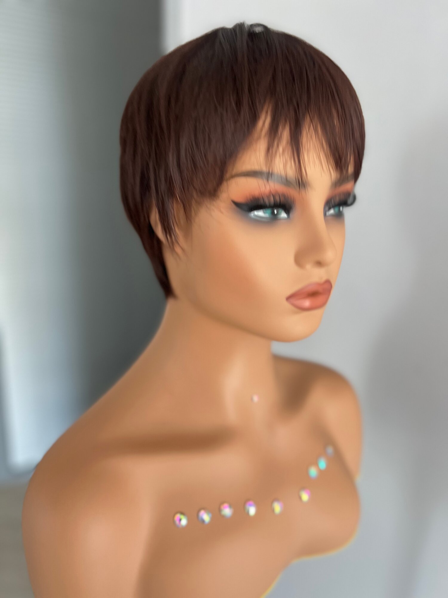 Парик женский короткий пикси ONLYSHAIR Маленький размер