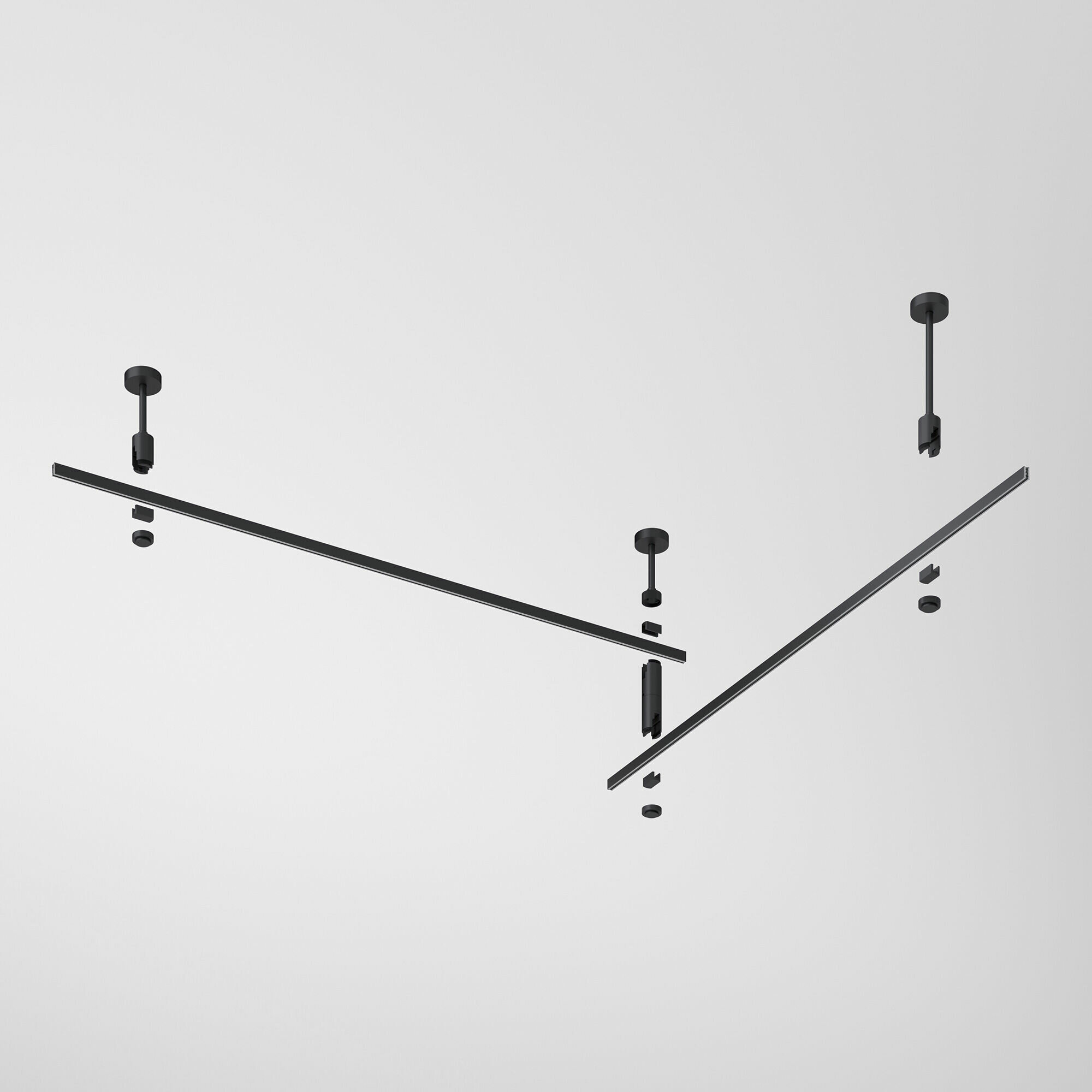 Стойка с вводом питания декоративная Elektrostandard Esthetic Magnetic SMALL 85141/00, цвет черный, 124 мм.