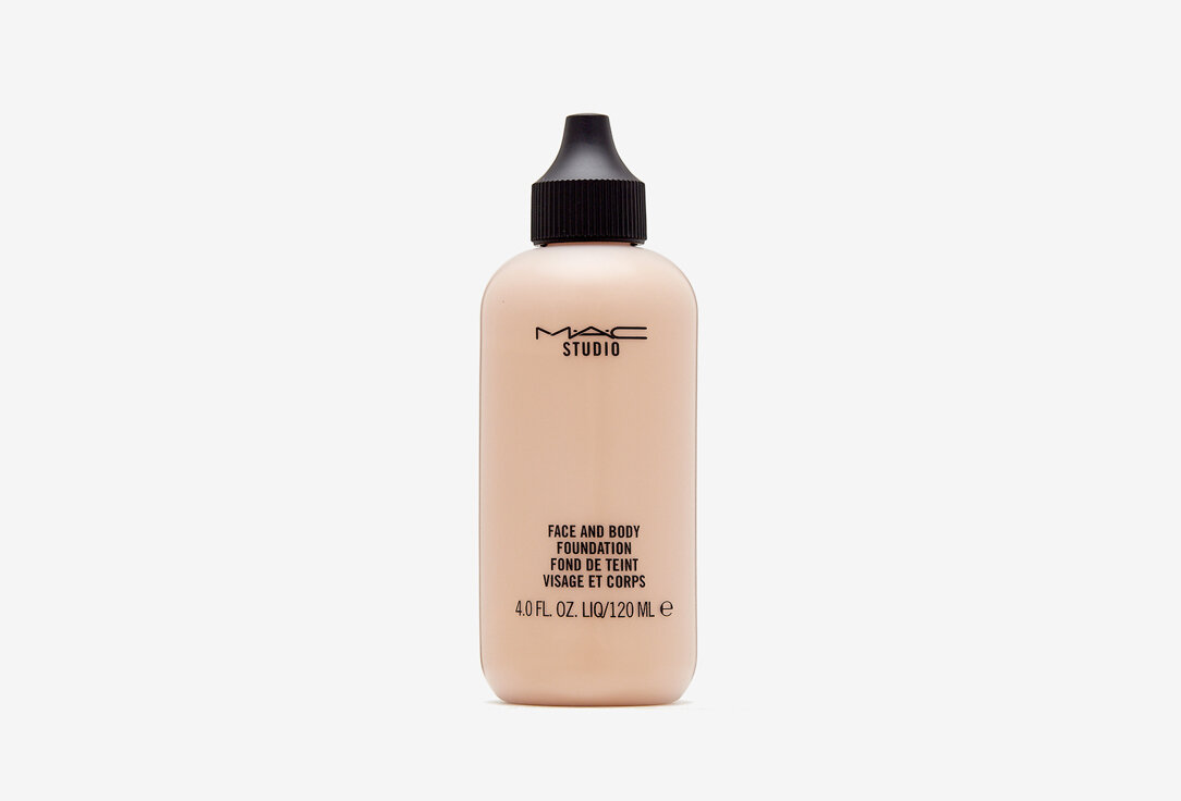 Тональная основа MAC "Face and Body Foundation" для лица оттенок С4 "Топленое молоко"