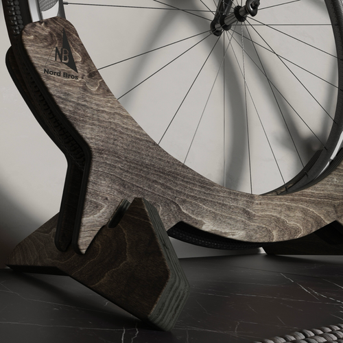 Велопарковка Nord Bros, напольная, дерево, 60x42x27см, для хранения велосипедов