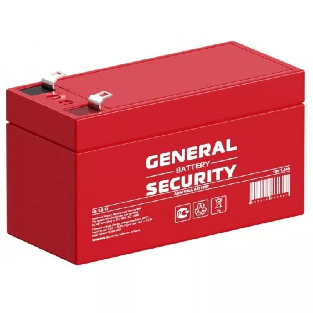 Аккумуляторная батарея General Security GS1.2-12