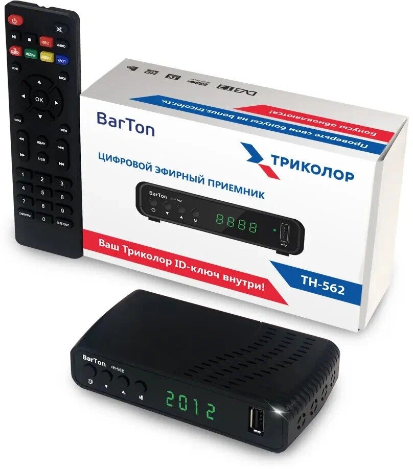 Цифровой эфирный приемник BarTon TH-562