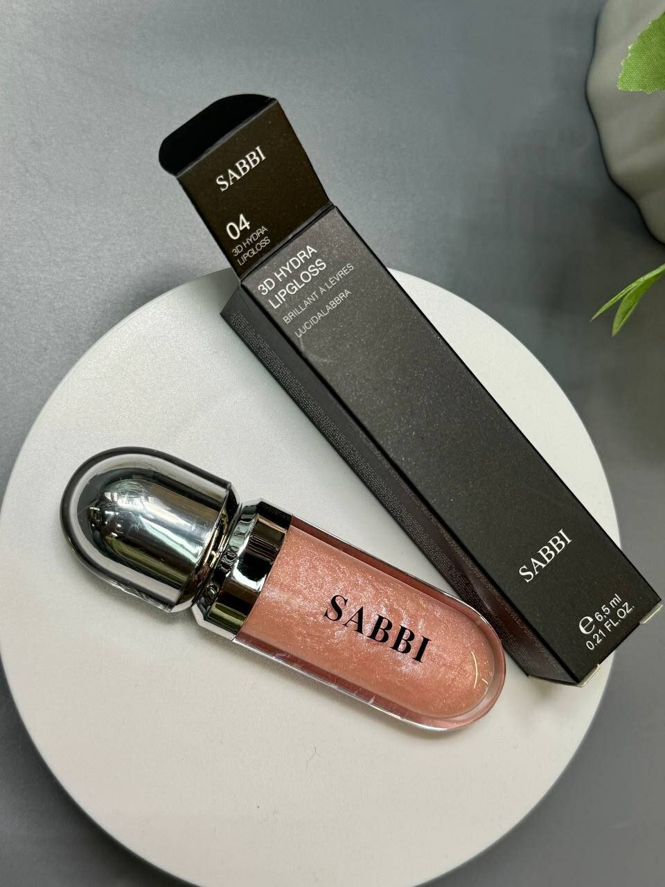 Блеск для губ Sabbi 3D Hydra Lipgloss 04